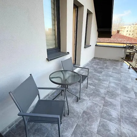 Z Duzymi Tarasami Ogrod Centrum דירה *