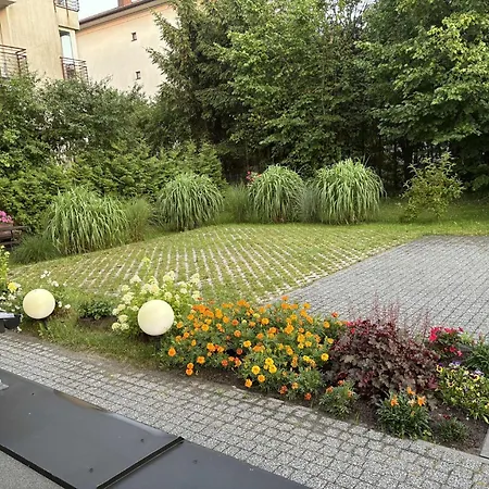 Z Duzymi Tarasami Ogrod Centrum Apartment