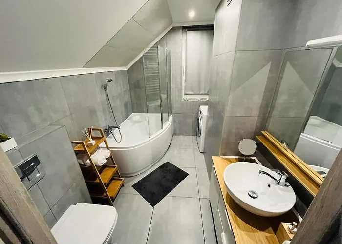 公寓 Z Duzymi Tarasami Ogrod Centrum 卢布林