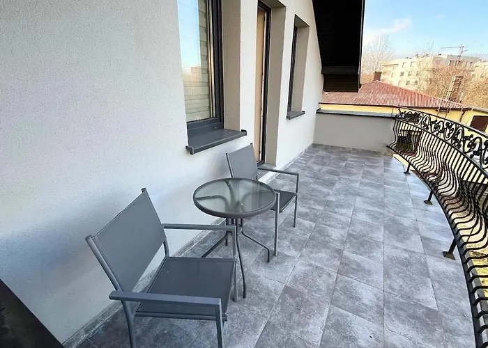 Z Duzymi Tarasami Ogrod Centrum Апартаменты *